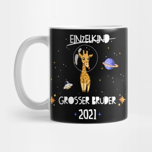 Großer Bruder 2021 Astronauten Giraffe Planeten Mug